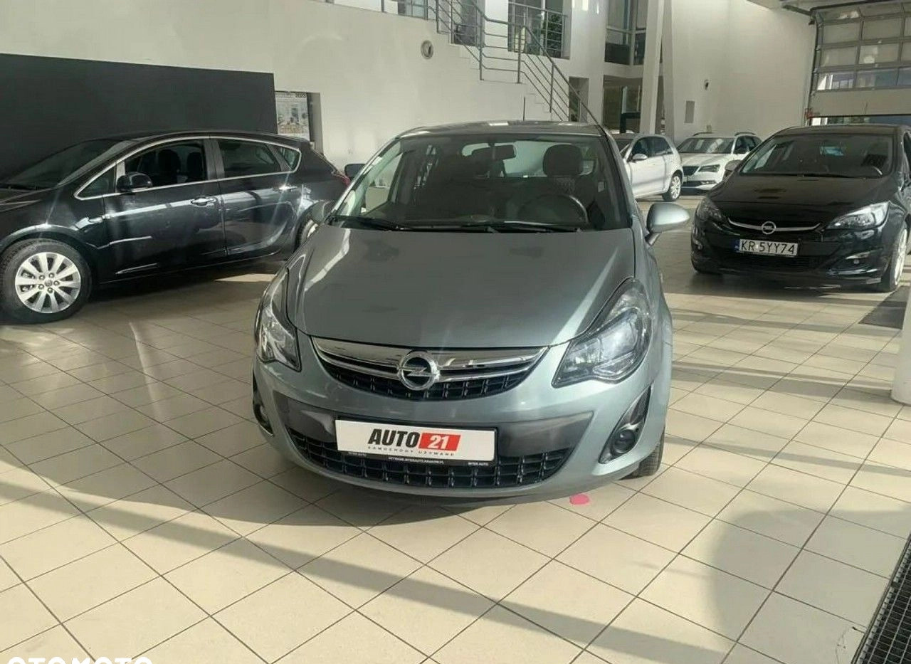 Opel Corsa cena 24300 przebieg: 156371, rok produkcji 2013 z Jastrowie małe 121